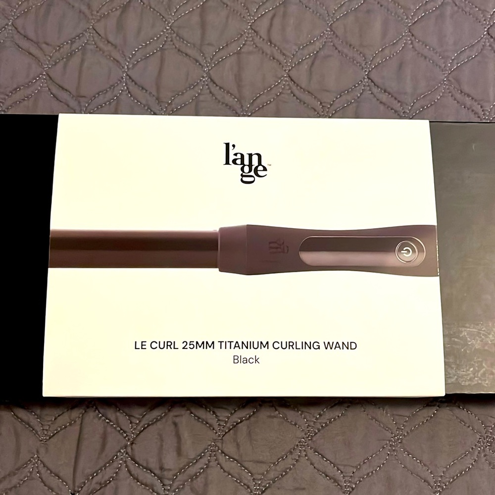 L’ange titanium curling wand